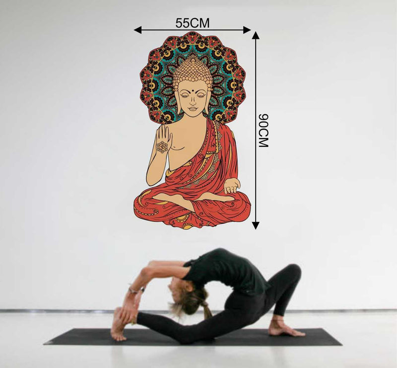 Buddha Peaceful Wall Sticker