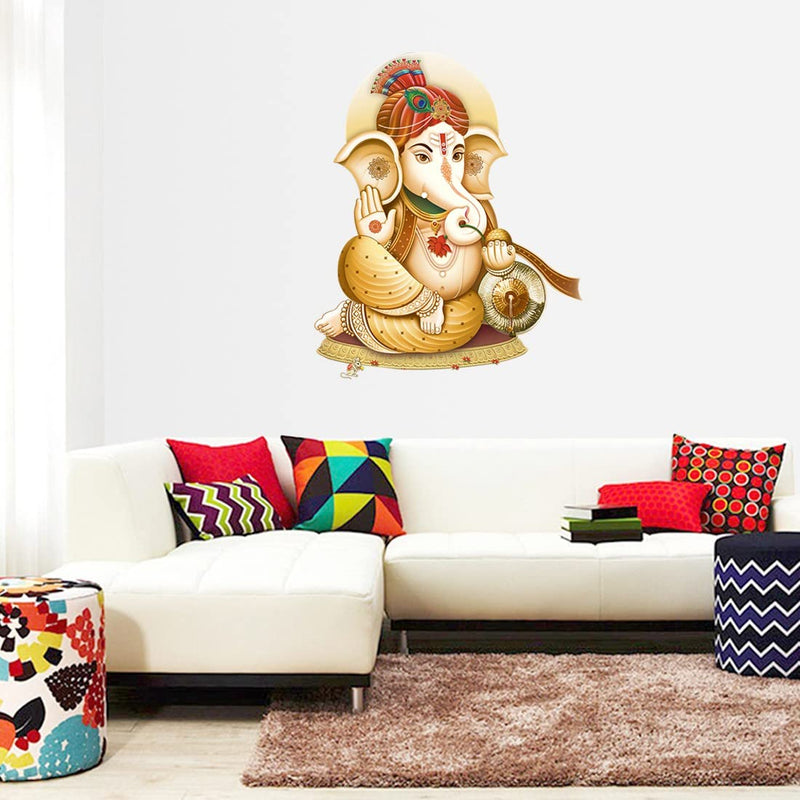 god & god's Large Wall Sticker JUST Peel & Stick Size 50 or 60 cm Pack of 1 (Code GS1508