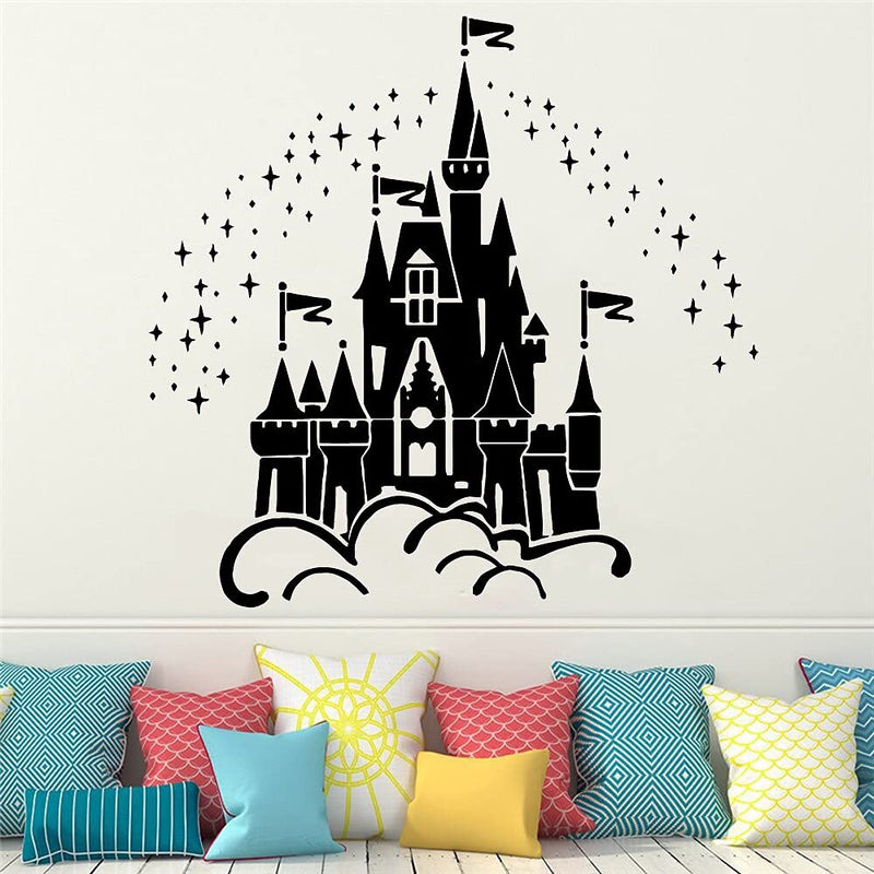 GADGETS WRAP Vinyl Decal Sticker Castle Under The Stars (Item Finish Size : 56cm x 55cm)