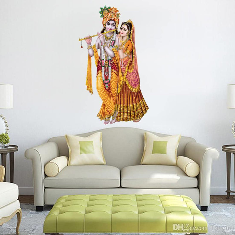 god & god's Large Wall Sticker JUST Peel & Stick Size 50 or 60 cm Pack of 1 (Code GS1204