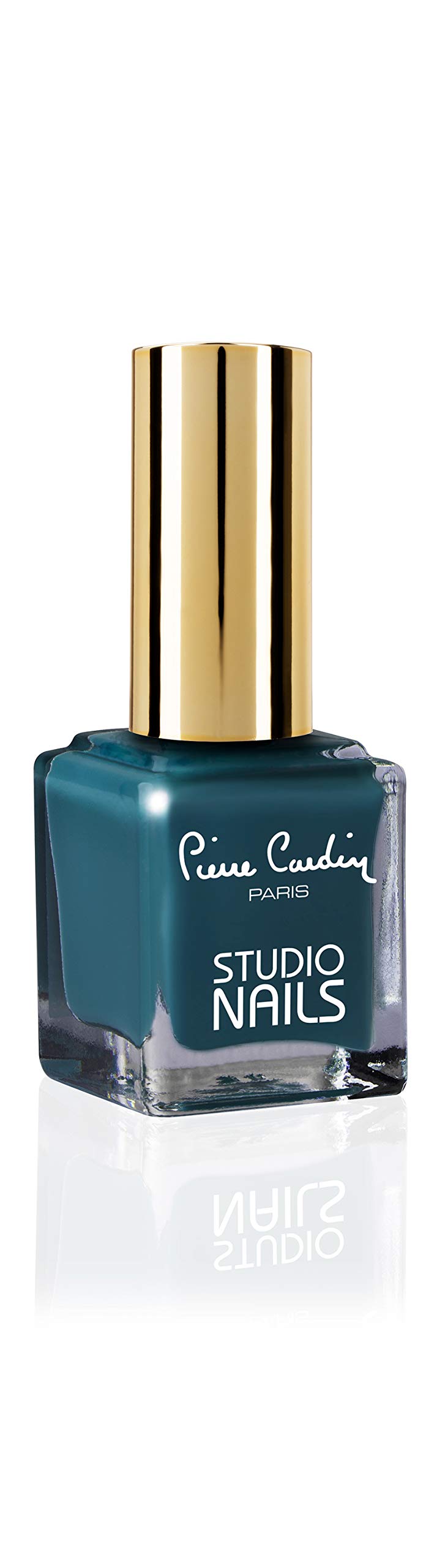 Pierre Cardin Paris, Long Lasting Studio Nails, Nail Polish, Mineral oil-free, 7 Days Perfect Tenacity (74-Dark Petroleum)