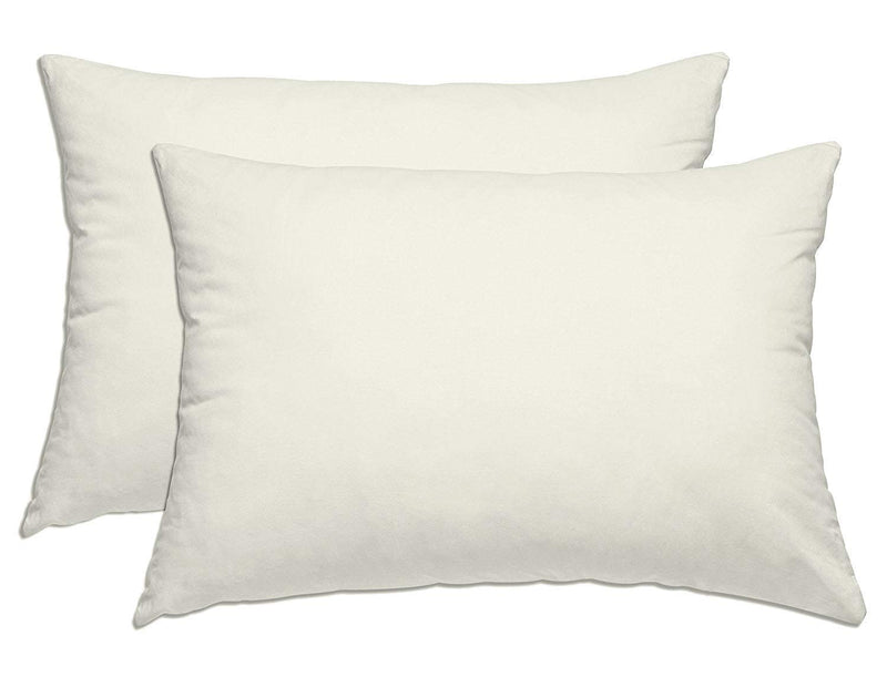 Oasis Pillows Pack of 2 Pcs - Premier Quality Conjugate Hollow Siliconized Polyester Filling- 50 X 70 cm- Off-White