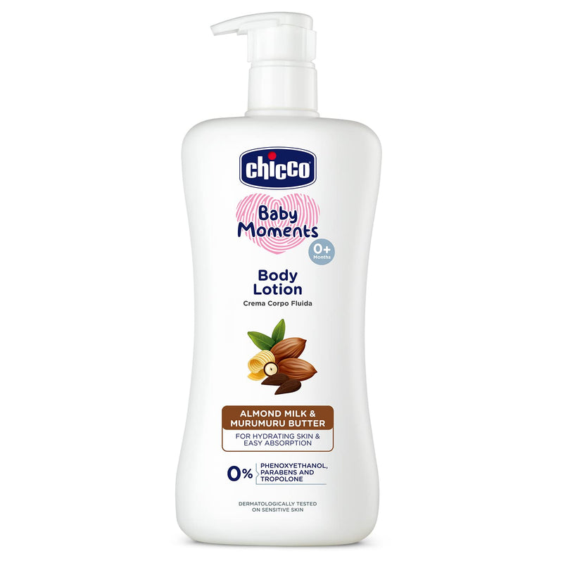 Chicco Body Lotion, Rich moisturized and Ultra-Soft Skin, 500 Ml