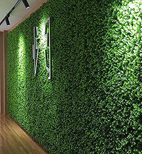 BeautifulWalls Artificial Wall Grass for Home Decoration (8 Pieces) I Grass Mat for Wall I Vertical Garden Artificial Wall Plants (Dark Green, 60Cm X 40Cm X 3Cm, Pack of 8)