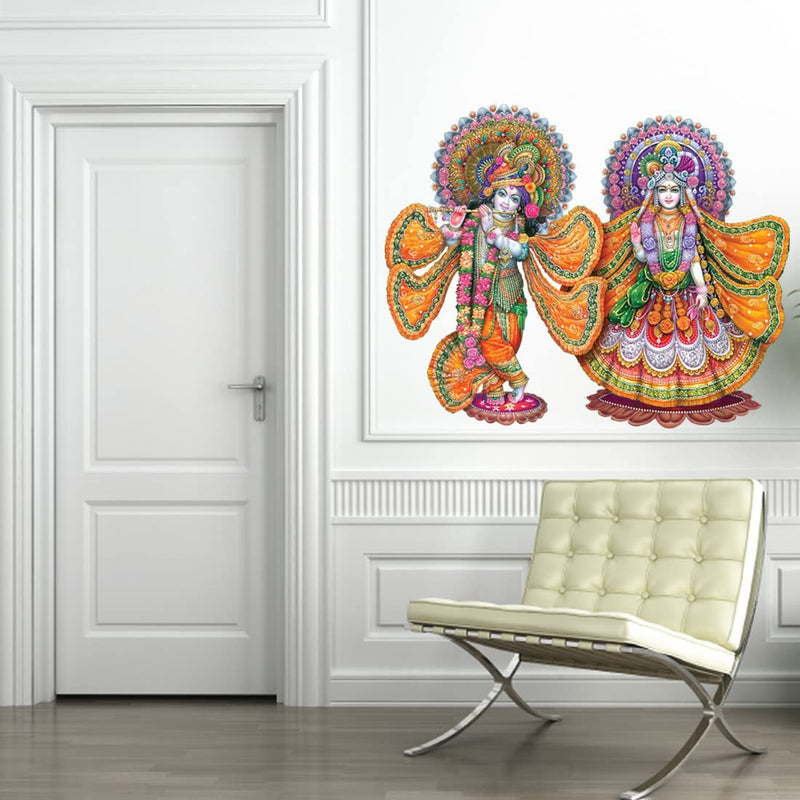 ZEN TREK Beautiful Radha Krishna Wall Striker 904