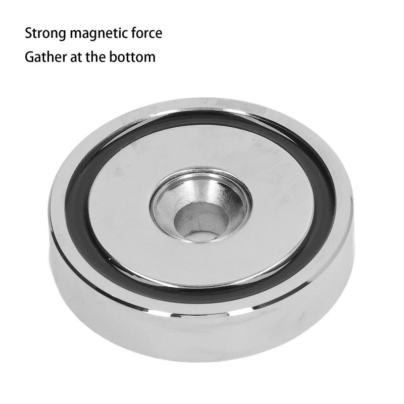 Ubersweet® Countersunk Hole Magnet, Silver Hole Magnet for Classroom