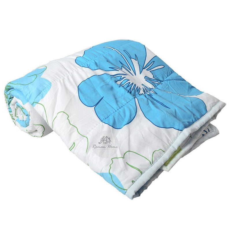 ROMAN HOME Super Soft Microfibre Kids Design Print Reversible Single Bed Dohar/Blanket/AC Dohar Gift for boy or Girl (2 Princess & Wine, 2)