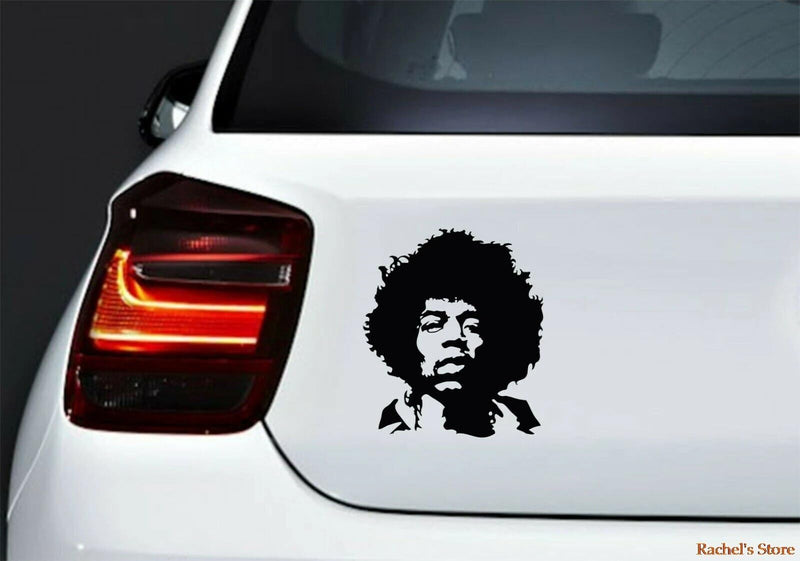 GADGETS WRAP Wall Decal Vinyl Sticker Jimi Portrait Car Sticker for Office Home Wall Decoration