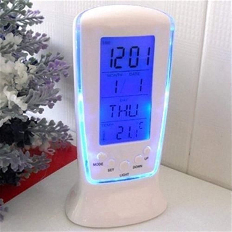 SHENKY Office Desk Clock (510 Clock) White