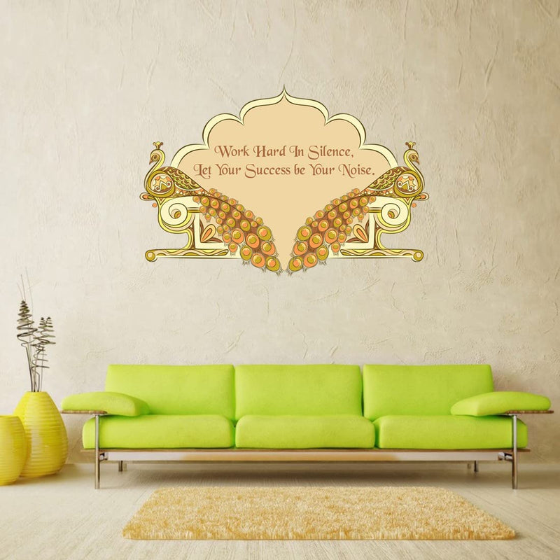 god & god's Large Wall Sticker JUST Peel & Stick Size 50 or 60 cm Pack of 1 (Code GS1242