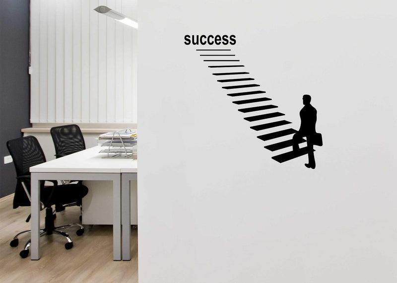 Tuffuk Success Large Vinyl Wallstickers for Home Decorations(90m cm x 90 cm)5TZ268