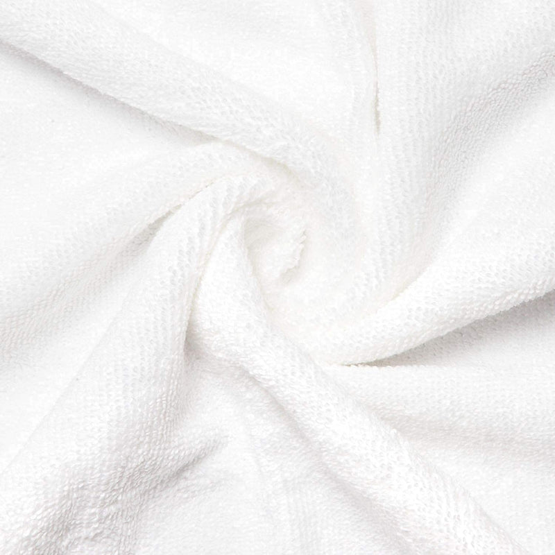 Fresh From Loom 6 Piece 450 GSM Cotton Face Towel Set - White