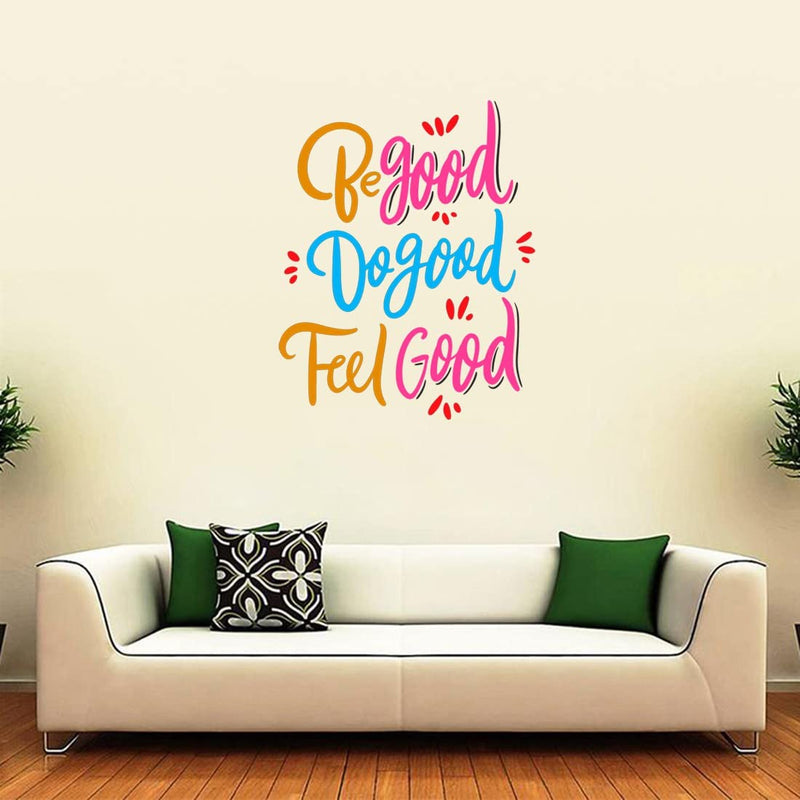 god & god's Large Wall Sticker JUST Peel & Stick Size 50 or 60 cm Pack of 1 (Code GS654