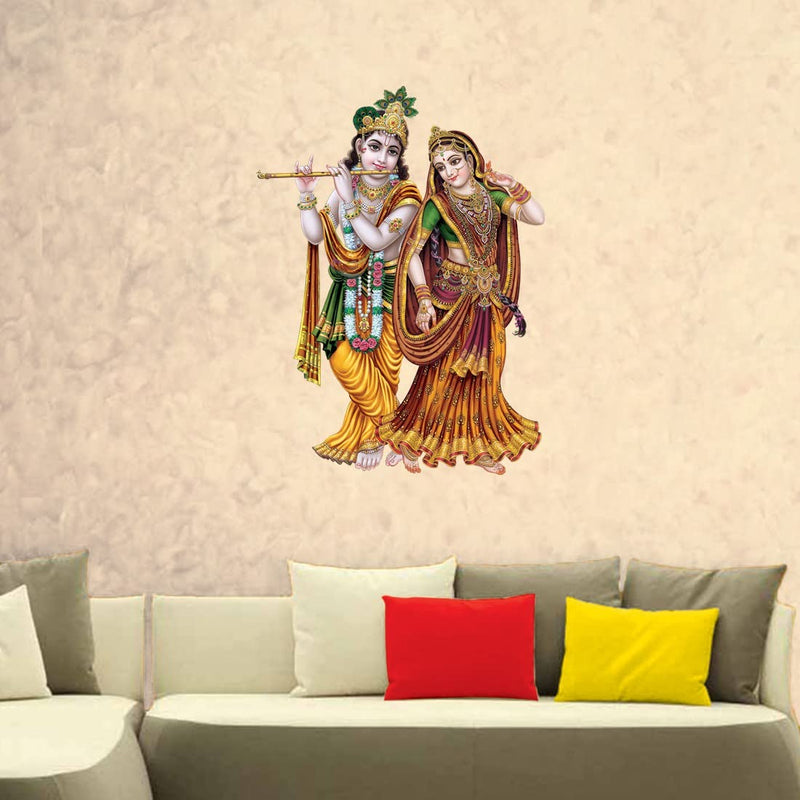 god & god's Large Wall Sticker JUST Peel & Stick Size 50 or 60 cm Pack of 1 (Code GS1159