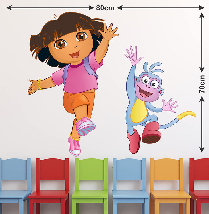 WALLSTICKY Dora and BUJJI Sticker