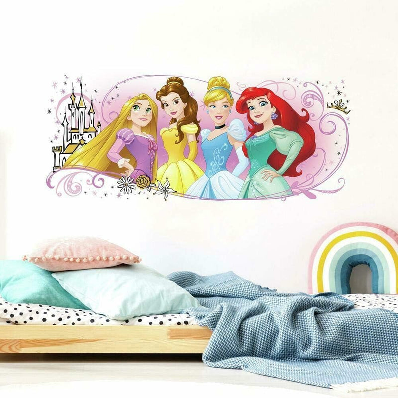 GADGETS WRAP Disney Princess Friendship Adventures Peel and Stick Giant Wall Decal