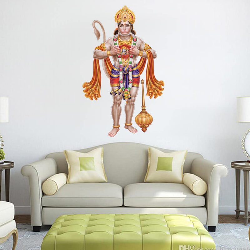 god & god's Large Wall Sticker JUST Peel & Stick Size 50 or 60 cm Pack of 1 (Code GS1684