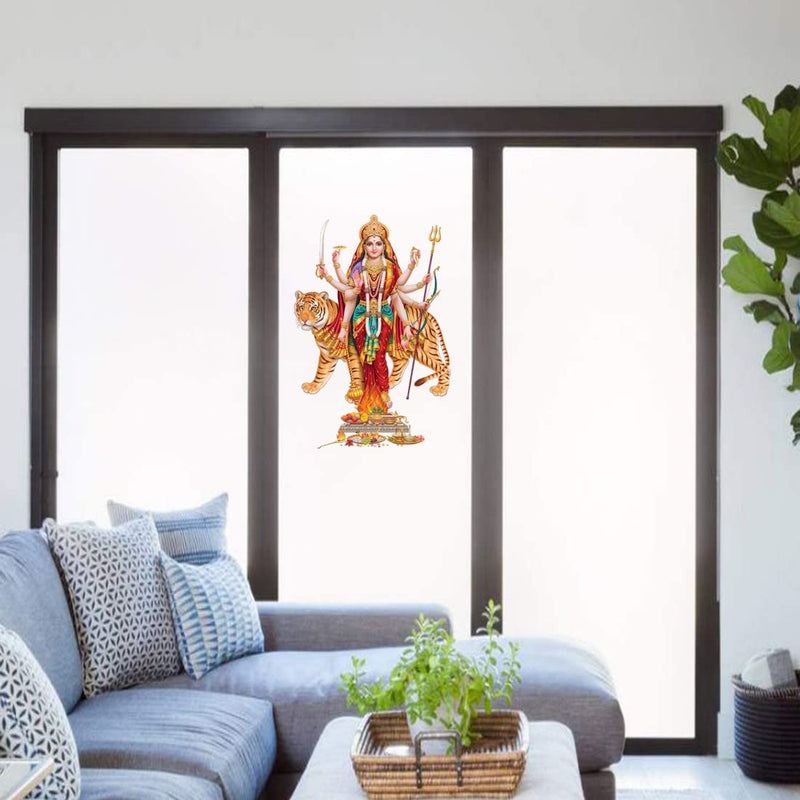 Window Glass Static God Sticker