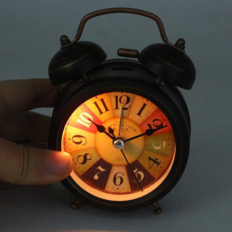 GREAT ENTERPRISE Table Clock Antique Style Office Home Decor handicrafts Items Wedding Gift Bedroom Living Room Table Clock