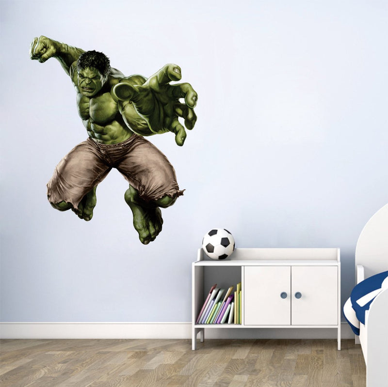 Walltech Hulk Superhero Wall Sticker| Beautiful Design Wall Decoration Sticker