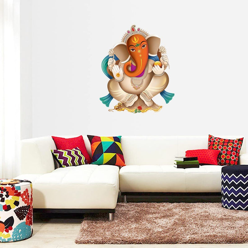 god & god's Large Wall Sticker JUST Peel & Stick Size 50 or 60 cm Pack of 1 (Code GS1641