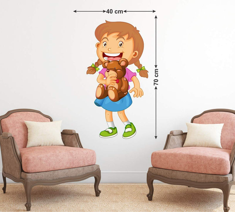 Tuffuk Kids Large Vinyl Wallstickers for Home Decorations(40 cm x 70 cm)4TZ183