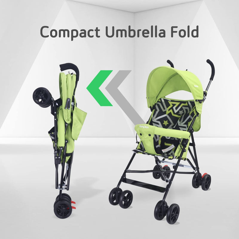 Little Pumpkin - Baby Stroller and Pram for Baby - Buggy for Kids (Green)