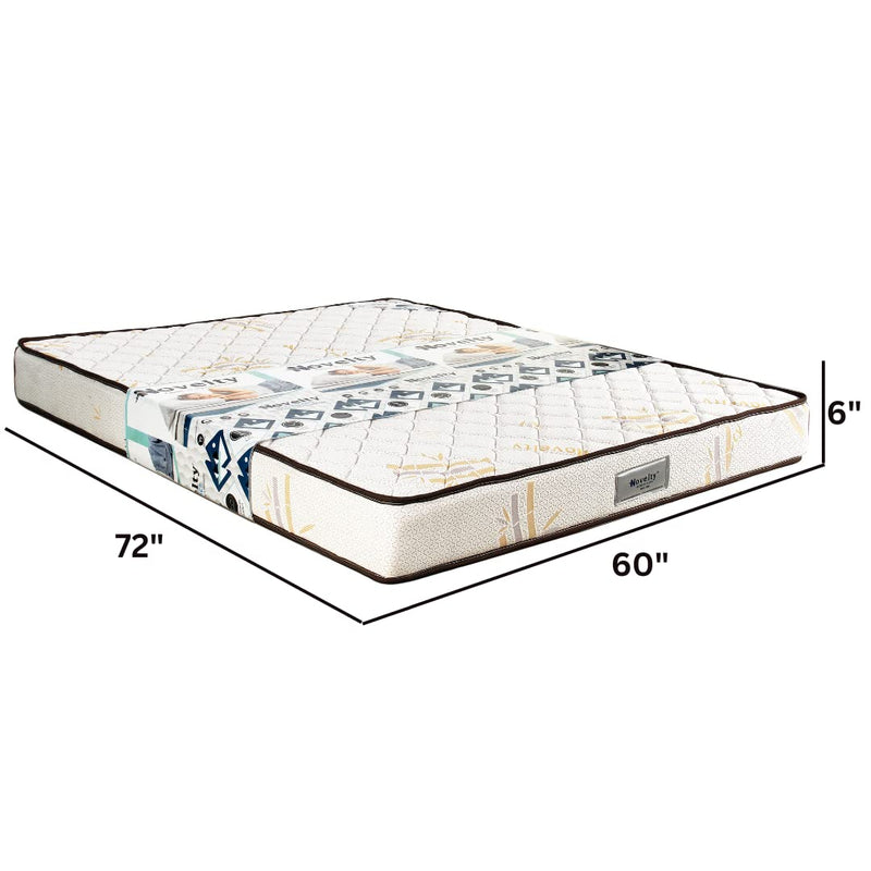 Novelty Mattress And Sofa_Imperial Latex Bond 6 inch Queen Size Natural Latex Mattress (72x60x6, Double Bed, Soft Mattress)