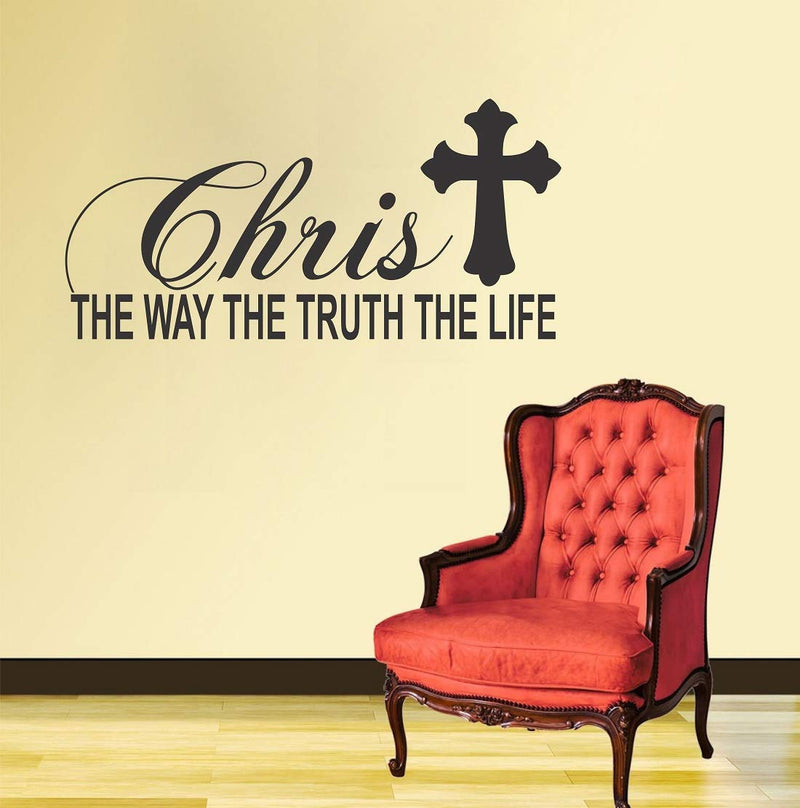 Tuffuk Jesus Christ Large Vinyl Wallstickers for Home Decorations(40 cm x 80 cm)4TZ294