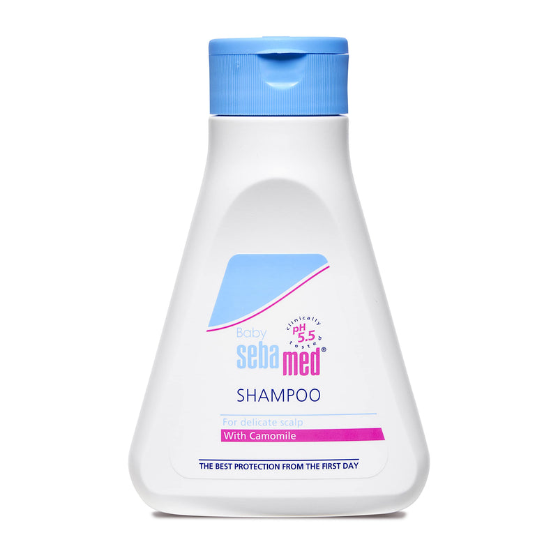 Sebamed Baby Shampoo 150ml|Ph 5.5| Camomile|Natural moisturisers|No tears formula|For delicate scalp