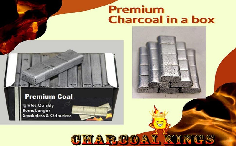 Charcoal Kings Premium Multipurpose Charcoal Coal (30 Pieces)