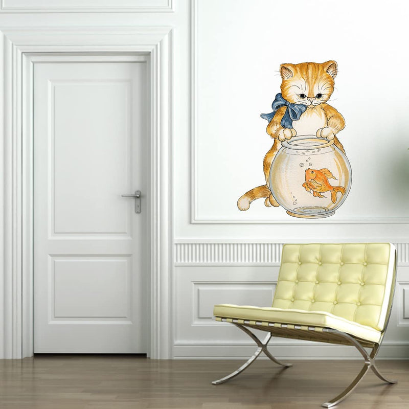 god & god's Large Wall Sticker JUST Peel & Stick Size 50 or 60 cm Pack of 1 (Code GS454