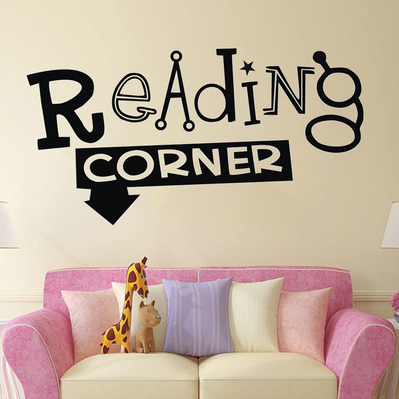 GADGETS WRAP Vinyl Decal Sticker Reading Corner (Item Finish Size : 56cm x 30cm)