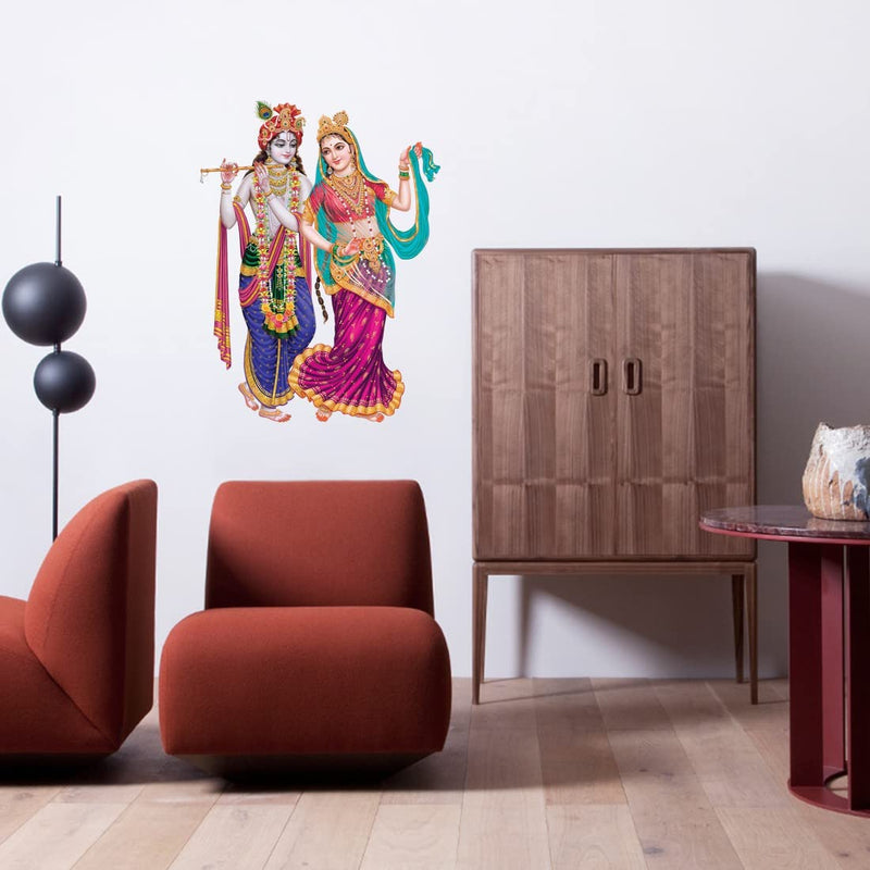 god & god's Large Wall Sticker JUST Peel & Stick Size 50 or 60 cm Pack of 1 (Code GS1336