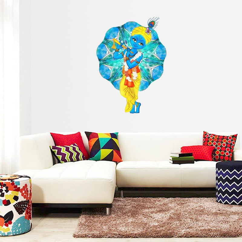 god & god's Large Wall Sticker JUST Peel & Stick Size 50 or 60 cm Pack of 1 (Code GS777