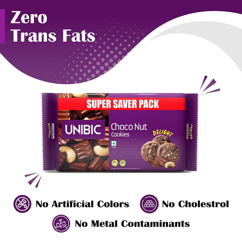 UNIBIC Foods Cookies-Choco Nut Cookies 500 Grams