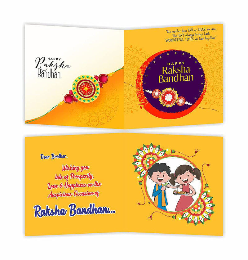 Beingelegant - Fridge Magnet Series - Cricket Bum Bum BUMRAH Magnetic Rakhi for Brother/Kids/Children with Rakshabandhan Greeting Card, Roli & Chawal BEBumrah5589