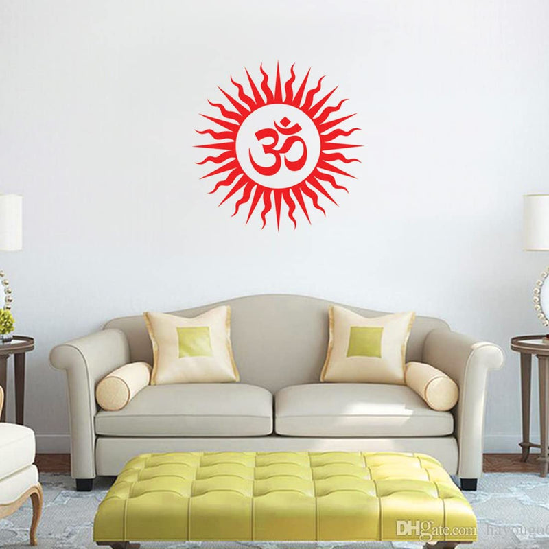 god & god's Large Wall Sticker JUST Peel & Stick Size 50 or 60 cm Pack of 1 (Code GS1751