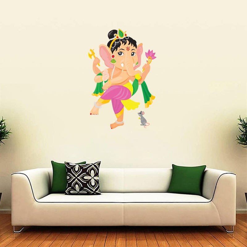 god & god's Large Wall Sticker JUST Peel & Stick Size 50 or 60 cm Pack of 1 (Code GS1162