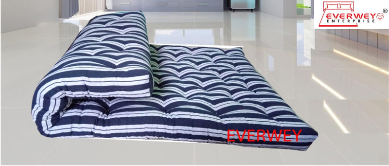 EVERWEY ENTERPRISE White Cotton Material (4x6 Feet) / 48 Inches X 72 Inches Mattress/Cotton Gadda (4 X 6) 10KG