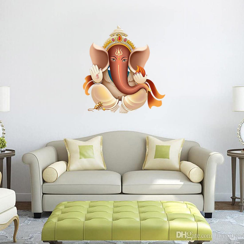 god & god's Large Wall Sticker JUST Peel & Stick Size 50 or 60 cm Pack of 1 (Code GS1770