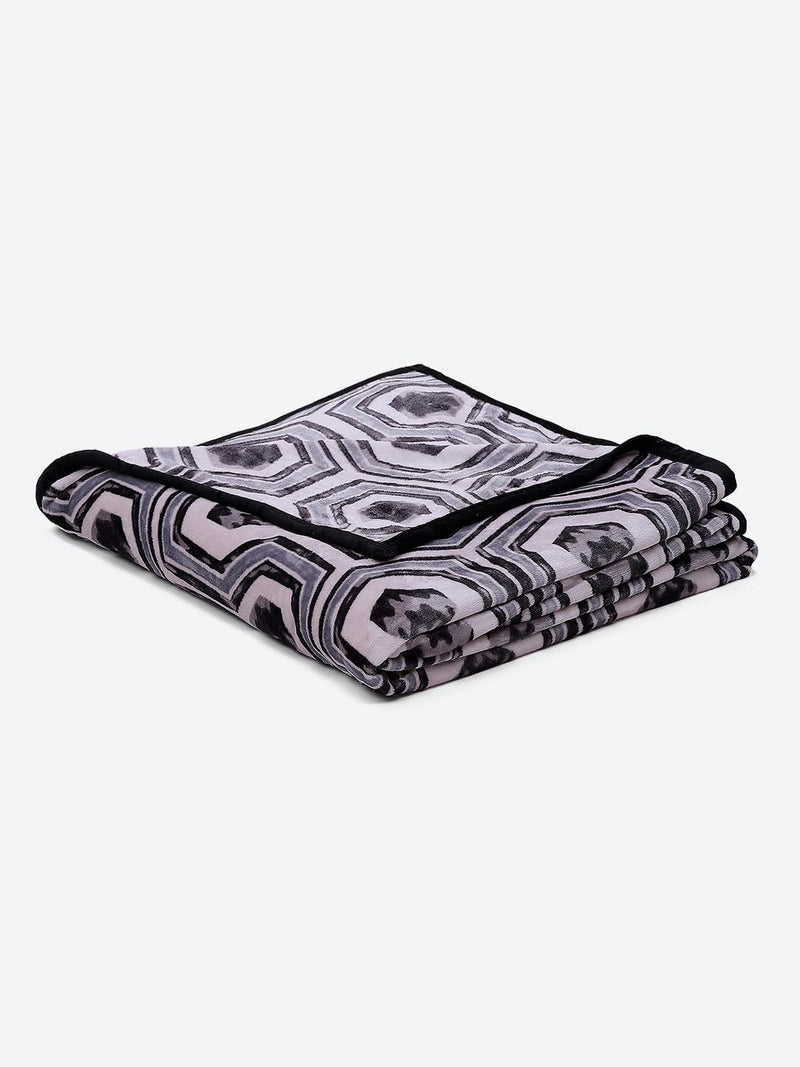 Monte Carlo 300 GSM Opera - Fancy 1Ply Double Bed A.C. Blanket