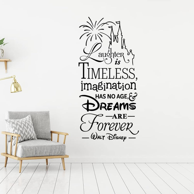 GADGETS WRAP Vinyl Decal Sticker Cartoon Laughter is Timeless Dream (Item Finish Size : 116cm x 56cm)