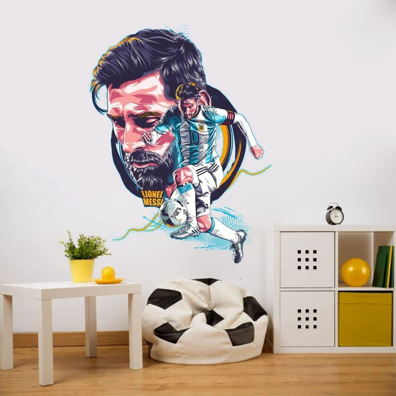 Art Kafe Lionel Messi Wall Sticker