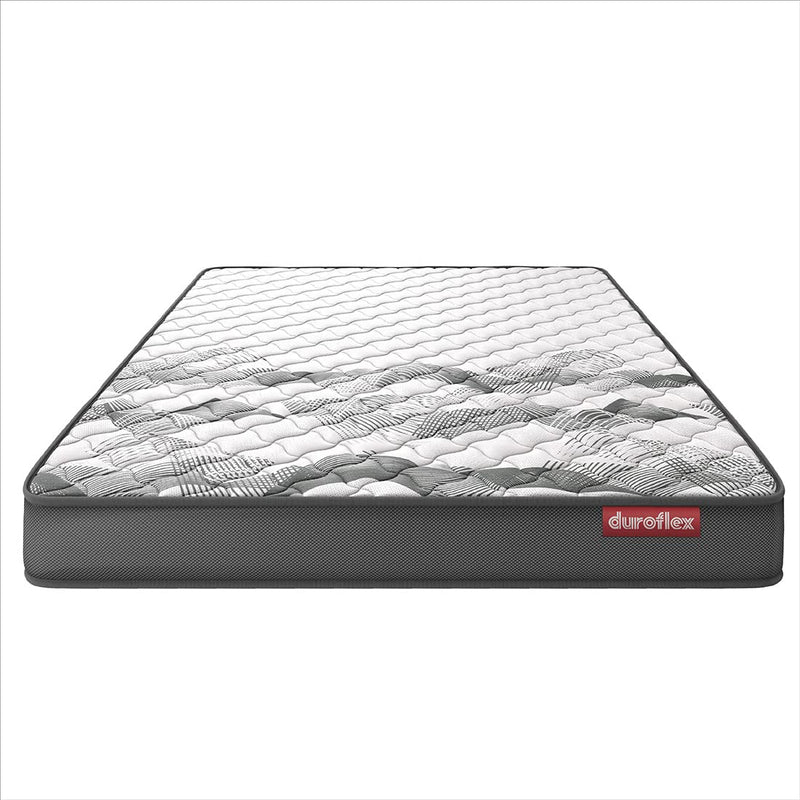 duroflex Durobond Pro Dual Side Reversible Coir Mattress, Firm and Medium Firm Comfort, King Size Mattress (72X72X5 Inches), Grey