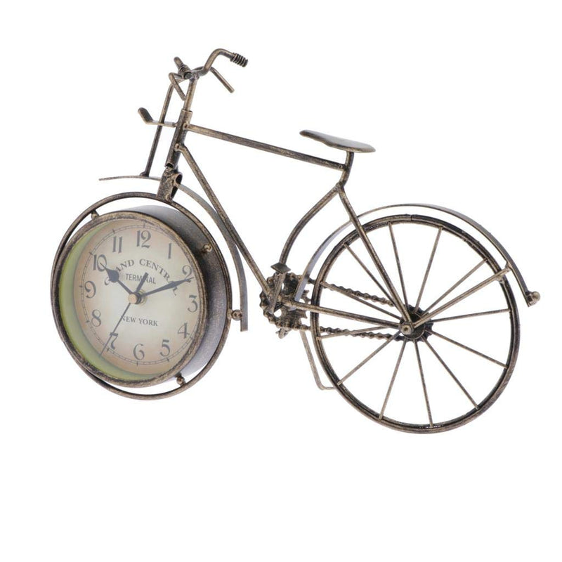 LOOM TREE Metal Bicycle Bike Clock Home Decoration Table Clock