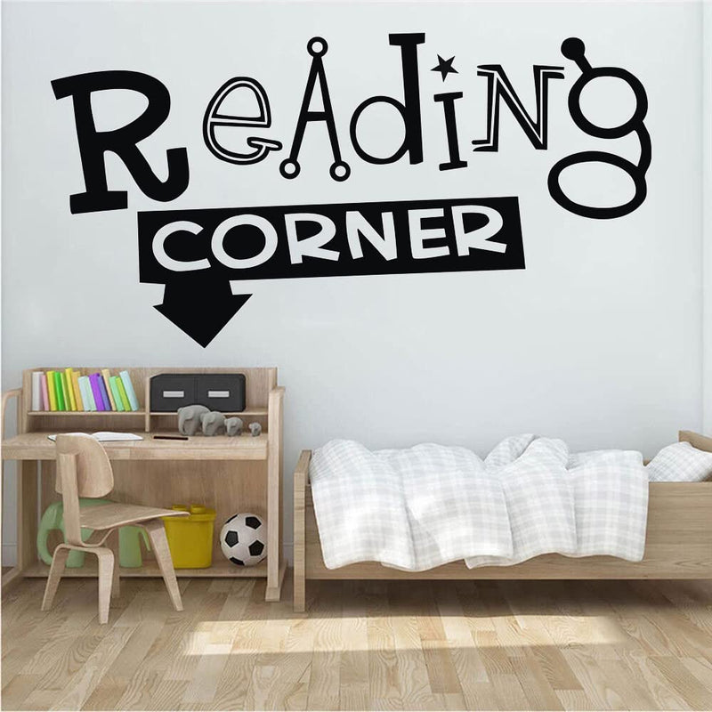 GADGETS WRAP Vinyl Decal Sticker Reading Corner (Item Finish Size : 56cm x 30cm)