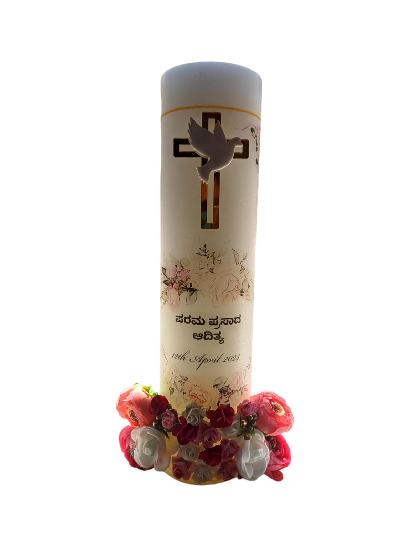 Baptism and Communion Candle