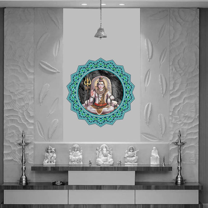 god & god's Large Wall Sticker JUST Peel & Stick Size 50 or 60 cm Pack of 1 (Code GS791