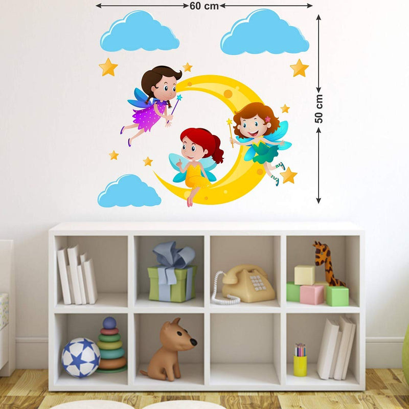 Tuffuk Large Vinyl Wallstickers for Home Decorations (60 cm x 50 cm)5TZ093